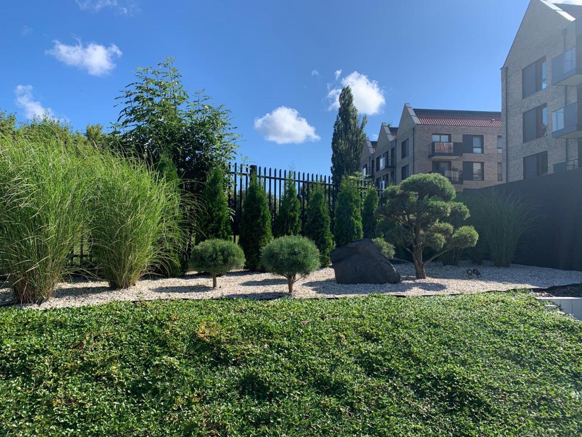 Baltic Riviera Apartments - Garden Sanctuary Retreat 格但斯克 外观 照片