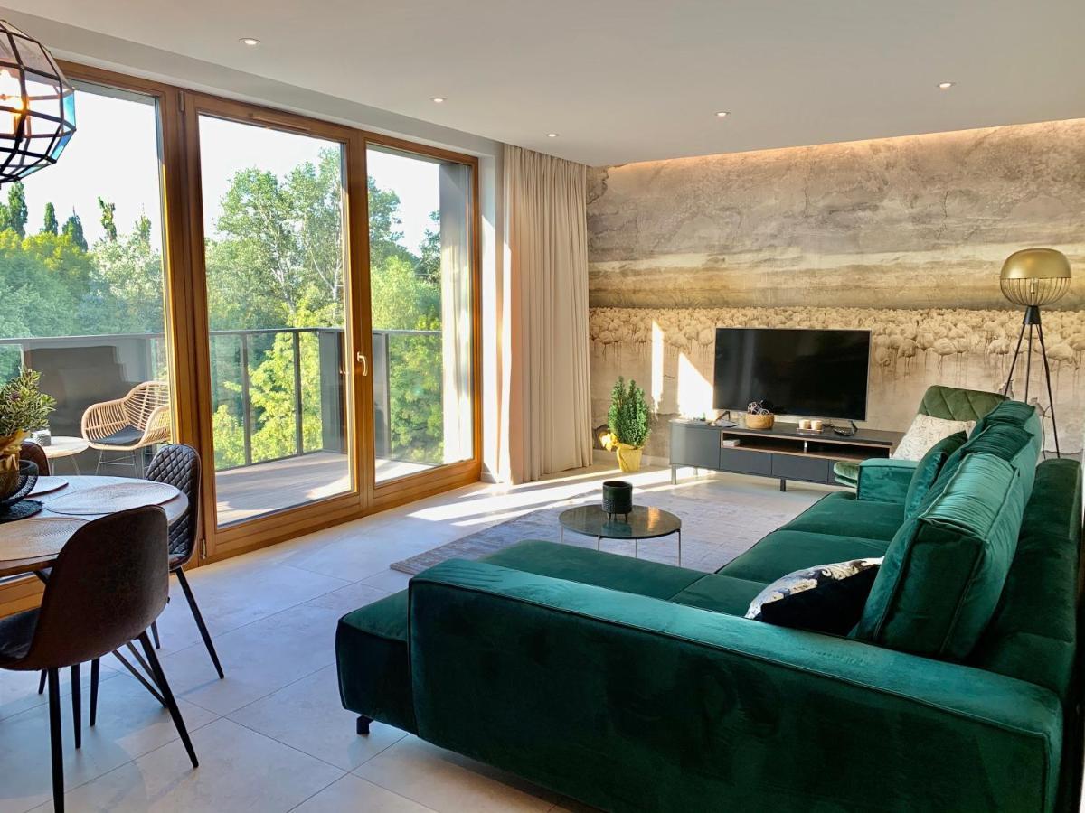Baltic Riviera Apartments - Garden Sanctuary Retreat 格但斯克 外观 照片