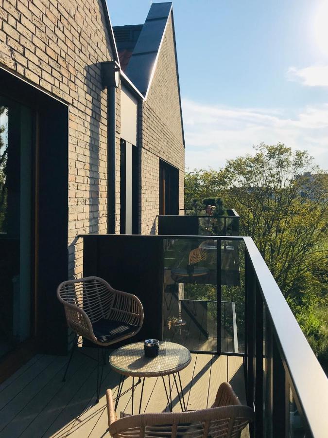 Baltic Riviera Apartments - Garden Sanctuary Retreat 格但斯克 外观 照片